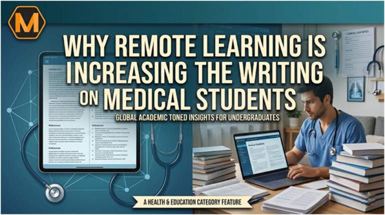 Why Remote Learning is Increasing the Writing Demands on Medical Students