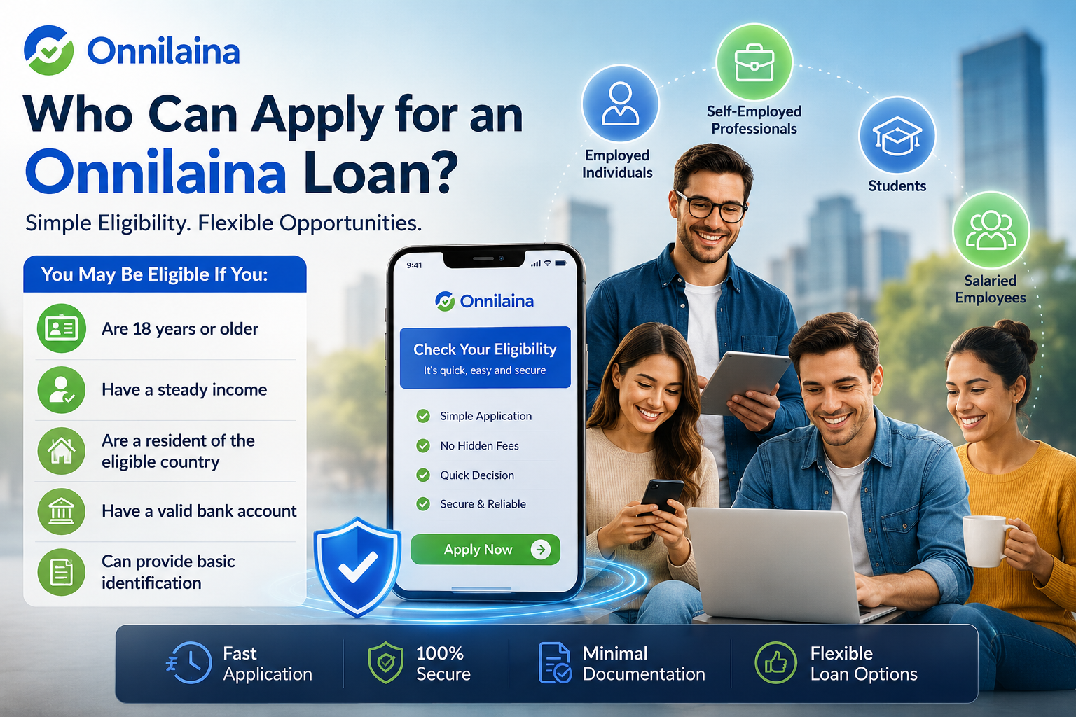 Who Can Apply for an Onnilaina Loan
